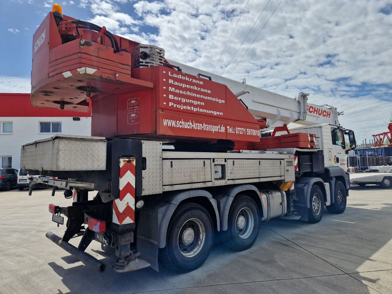 2009 FAUN HK 60 on MAN TGS truck – Bild 7