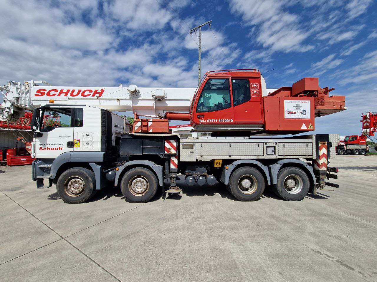 2009 FAUN HK 60 on MAN TGS truck – Bild 3